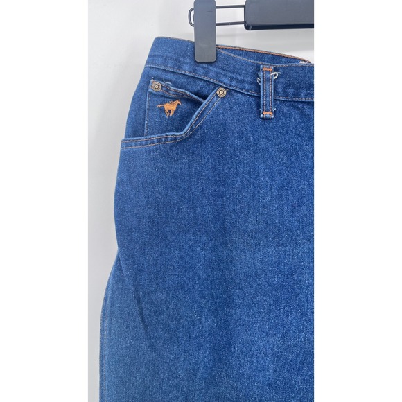 Vintage 70's Wrangler No Fault Straight Leg High Waisted Women's 16 - Picture 4 of 6